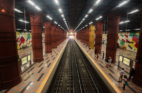 里斯本角落_地鐵裡的萬花筒_Olaias Metro Station 里斯本角落_地鐵裡的萬花筒_Olaias Metro Station