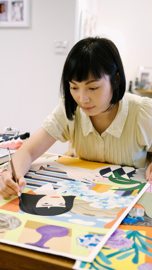 Eszter Chen _ 善於描繪女性細膩情感,以鮮明色彩創造獨特風格 Eszter Chen _ 善於描繪女性細膩情感,以鮮明色彩創造獨特風格