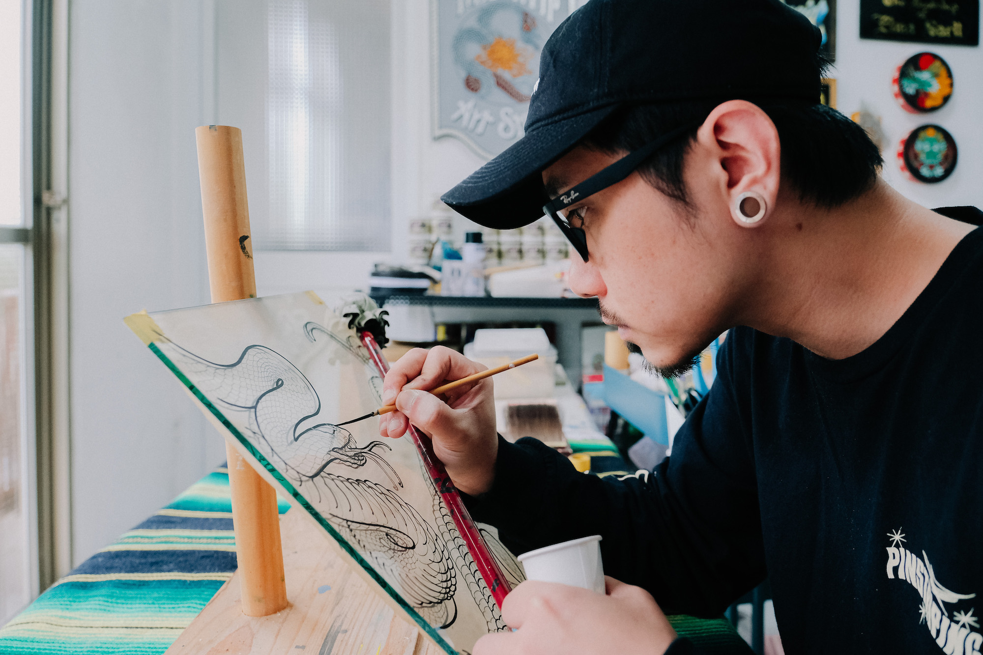 [職人] 台灣最潮看板手繪師張家榮 用貼金箔、手寫字、油漆彩繪與台客幽默展現個人風格